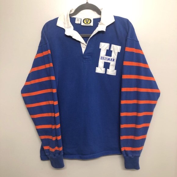 heisman Other - Heisman Florida gators rugby polo shirt vtg